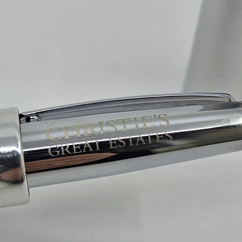 CHRISTE'S GREAT ESTATES Chrome Pen Real Estate REALTOR